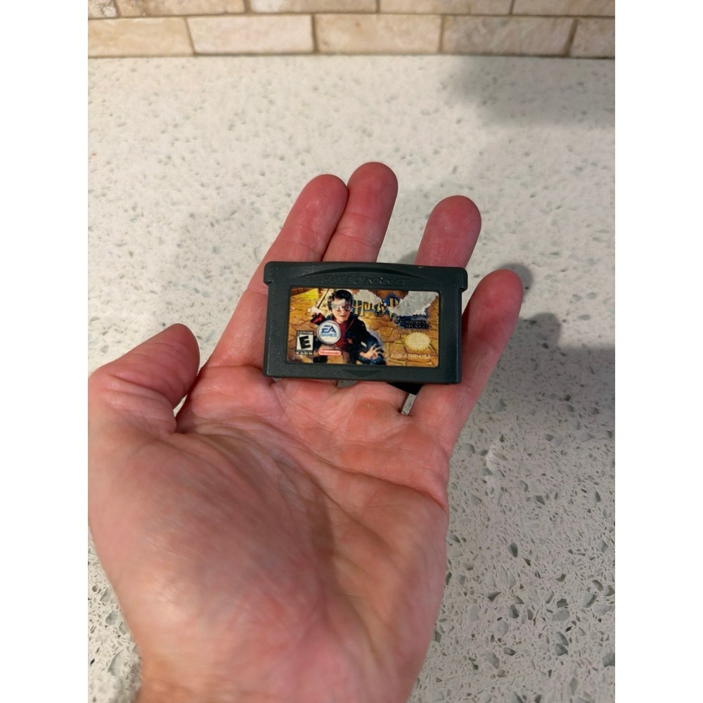 Harry Potter Chamber of Secrets GBA Game Boy Advance‎ Tested Working Cart